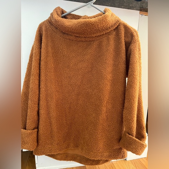 Loft sherpa sweatshirt Clearance